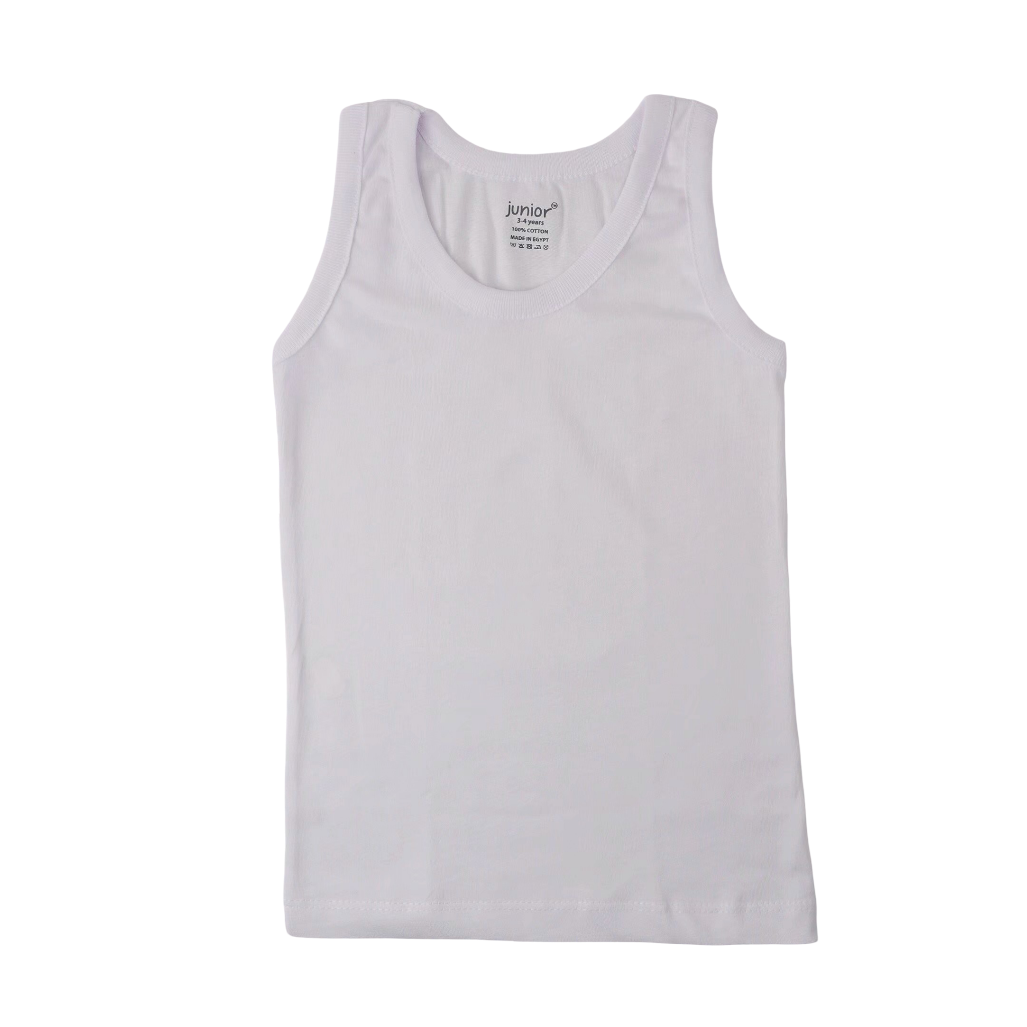 1440 - Junior - Kids - Sleeveless Flannel - Whites