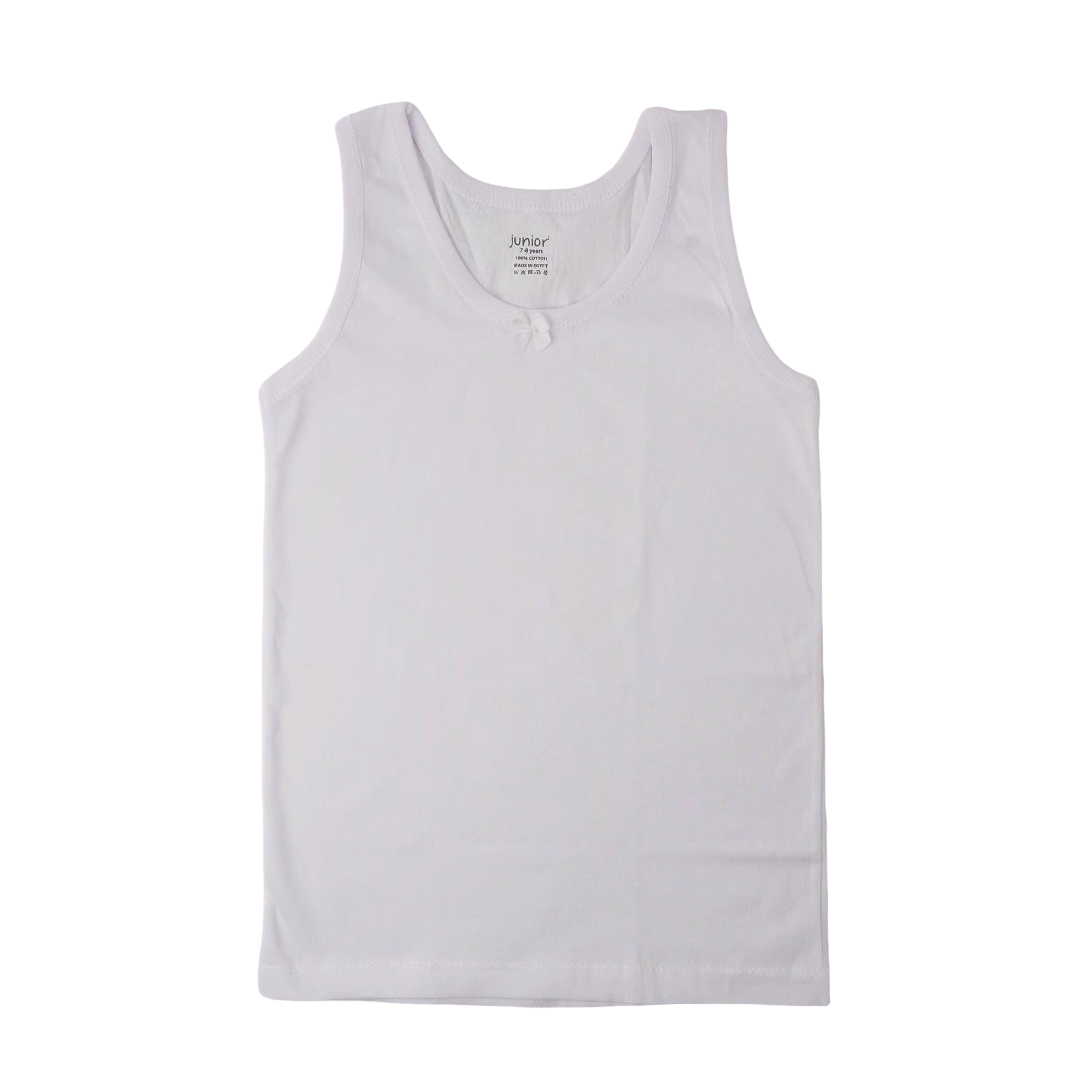 1470 Girls - White Sleeveless Top