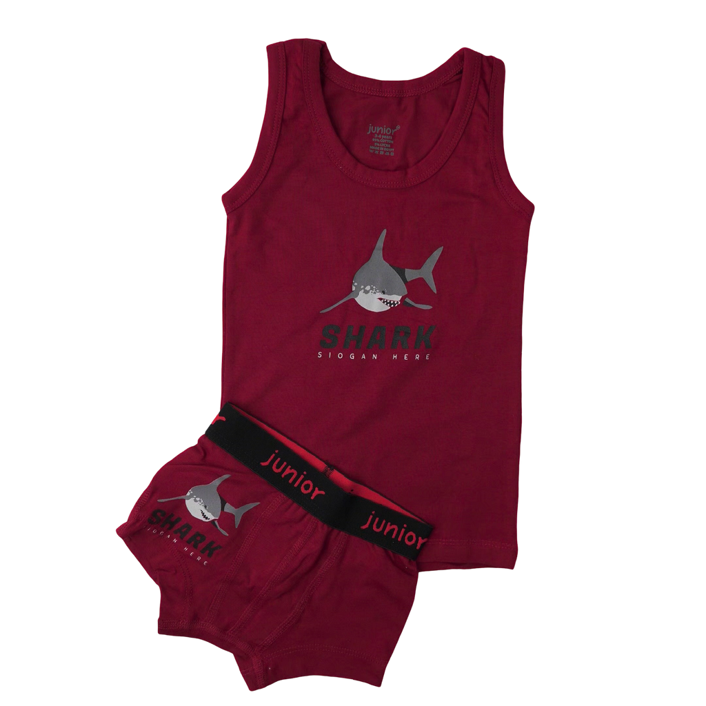 1712 Boys - printed underwear set + boxer
