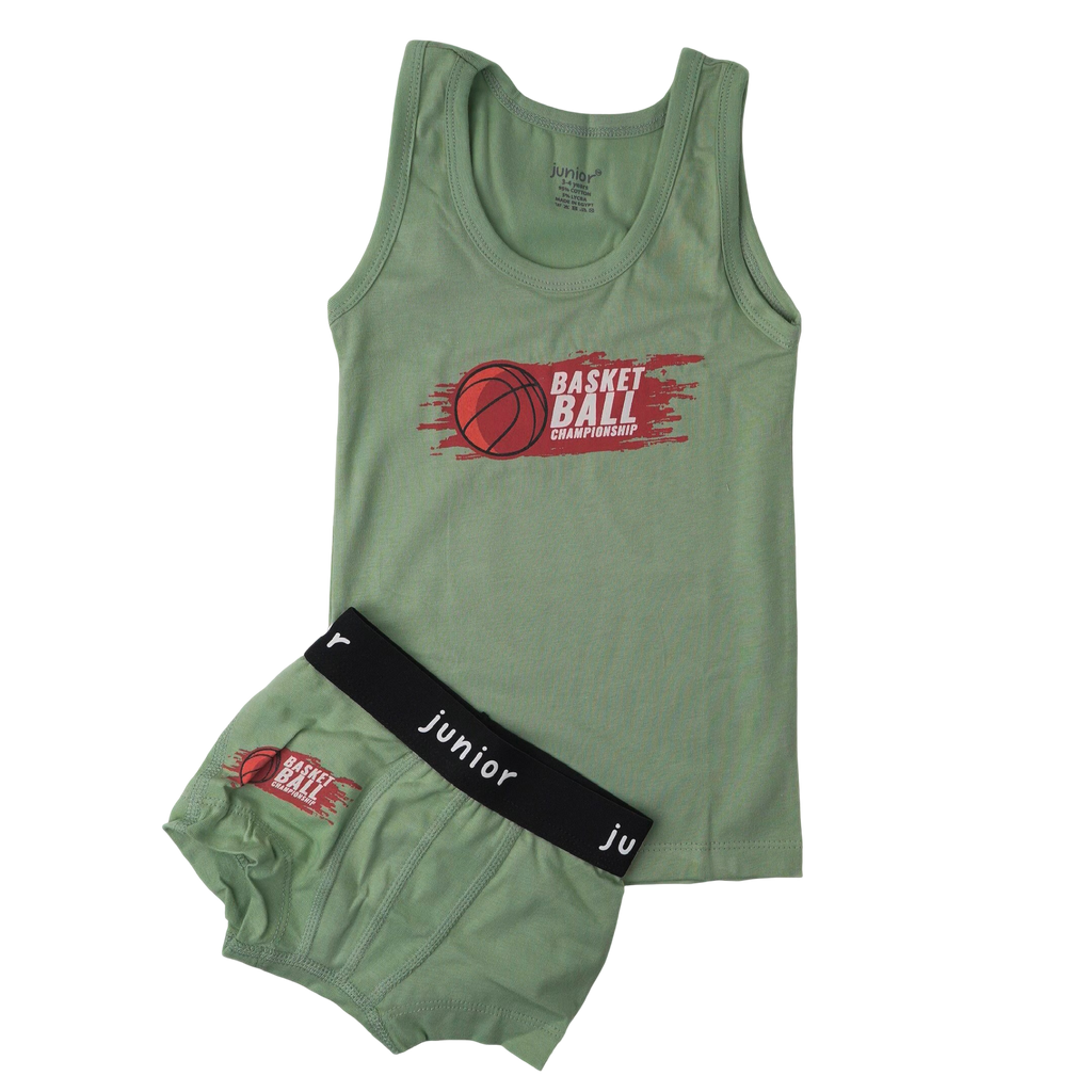 1712 Boys - printed underwear set + boxer