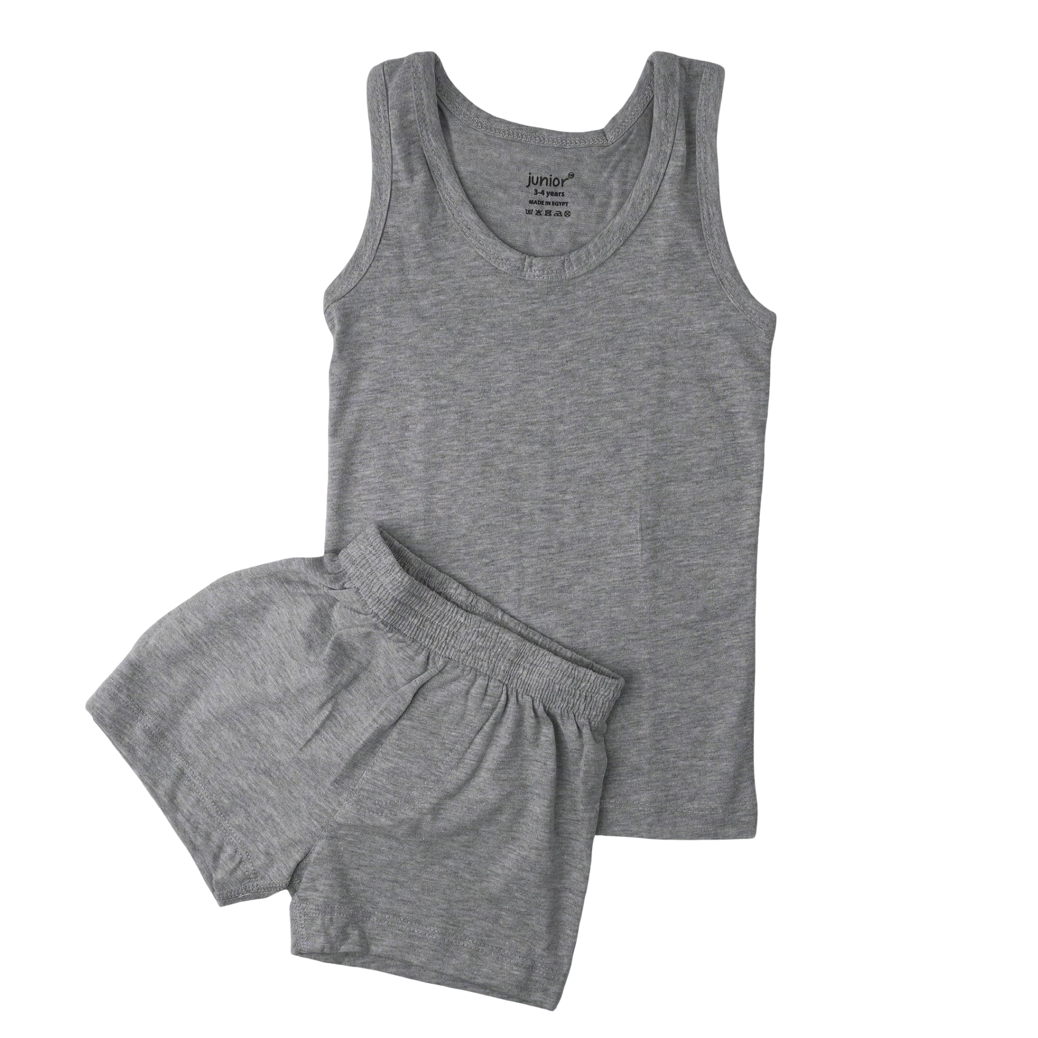 1718 Boys - solid underwear set + short