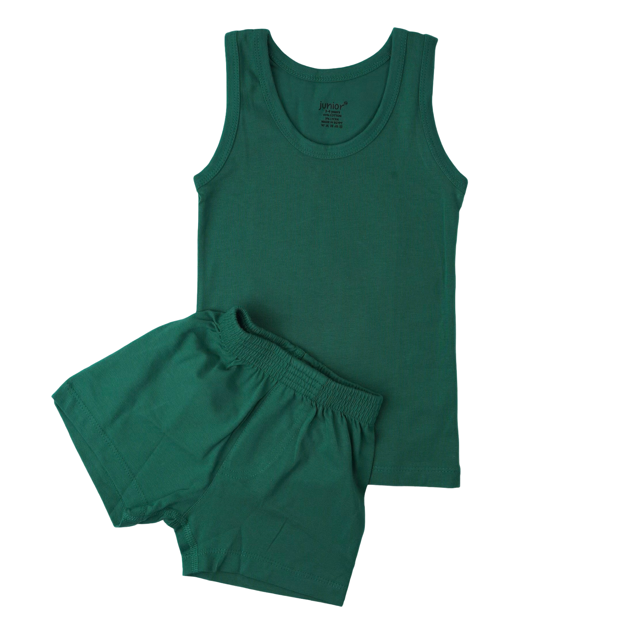 1718 Boys - solid underwear set + short