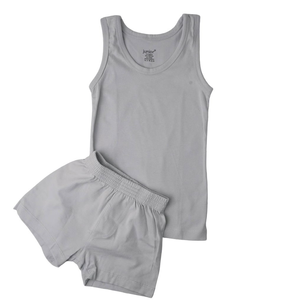1718 Boys - solid underwear set + short