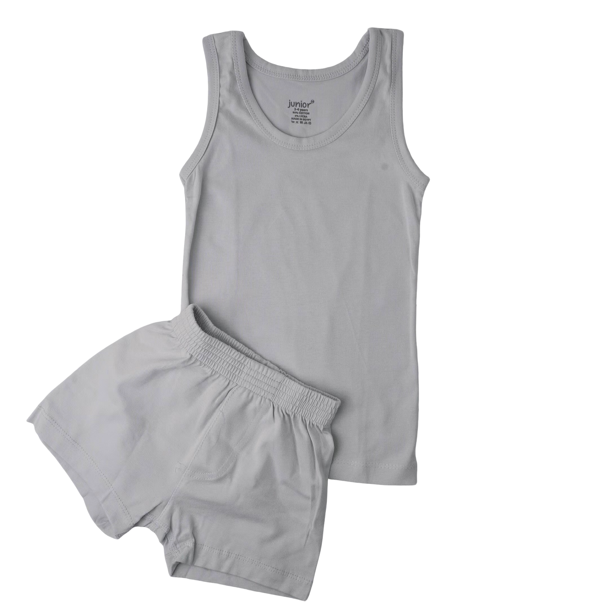 1718 Boys - solid underwear set + short