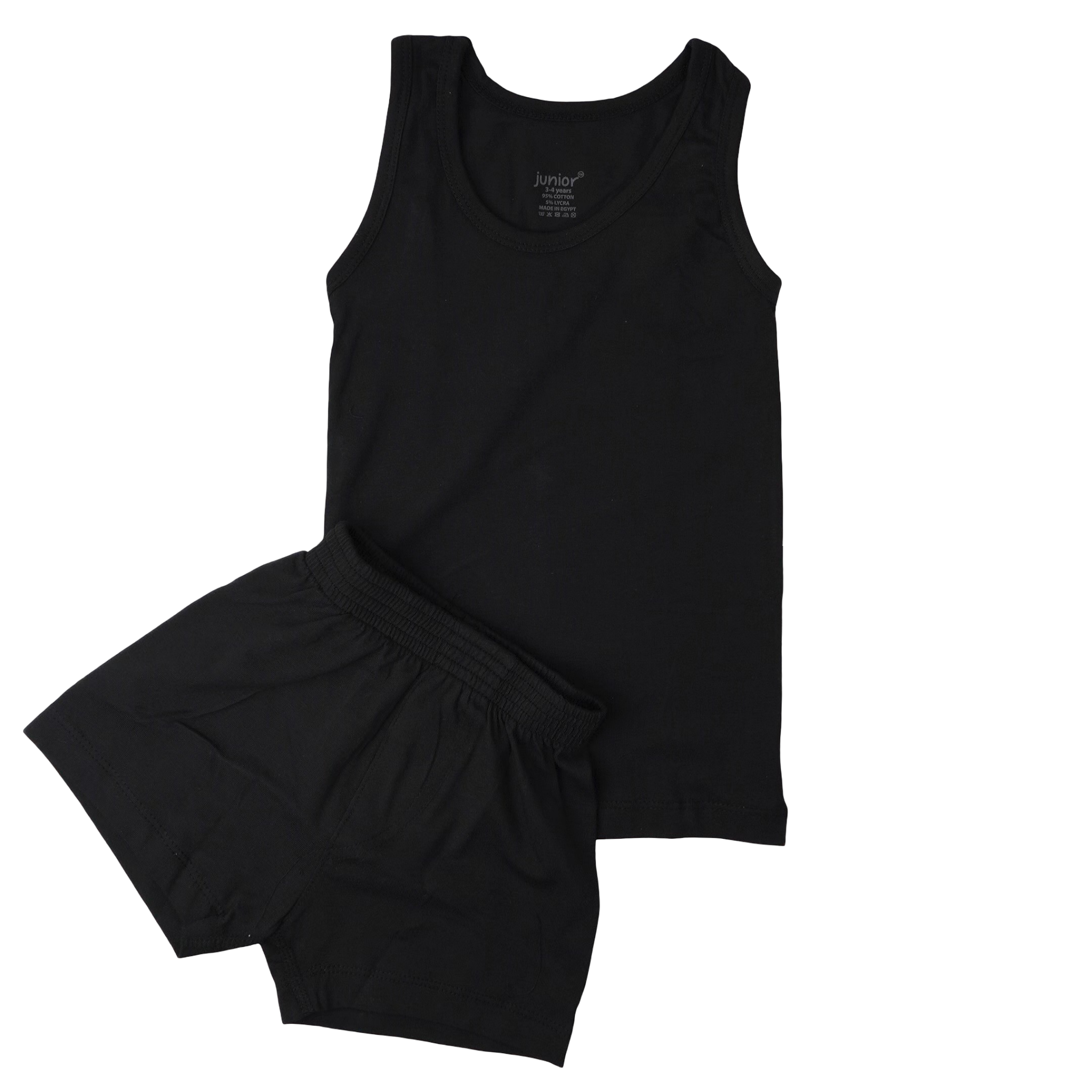 1718 Boys - solid underwear set + short