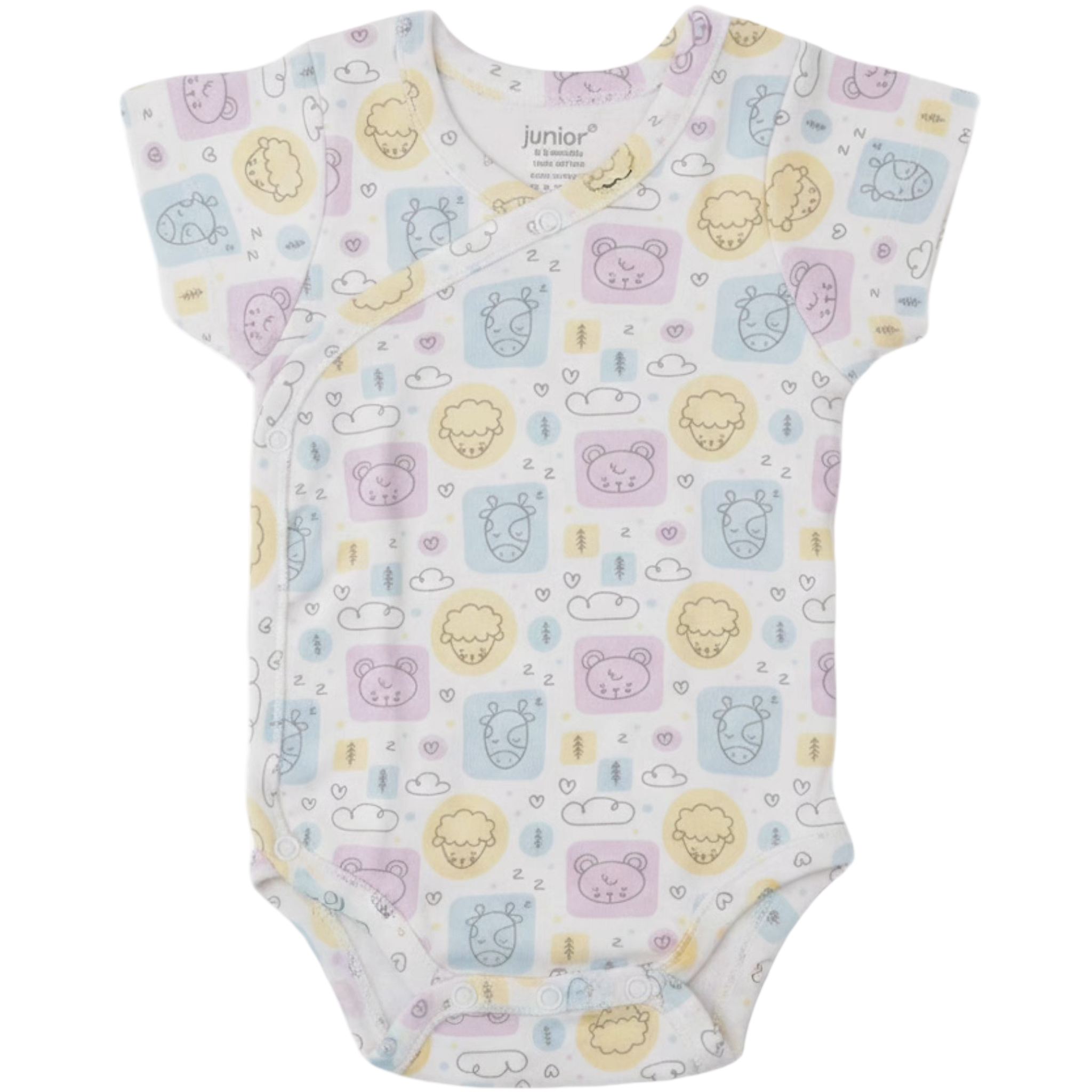 5302 kimono short sleeve printed -P*1