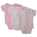 5305G - Junior - Baby - Kimono - Short Sleeve - Pack of 3 - Girl