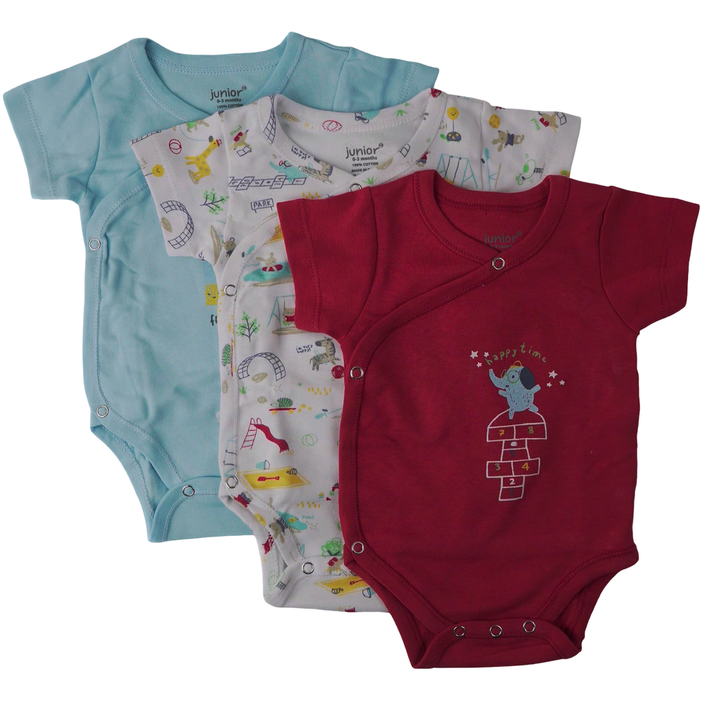 5305B kimono short sleeve -Boy 3 in 1 Printed
