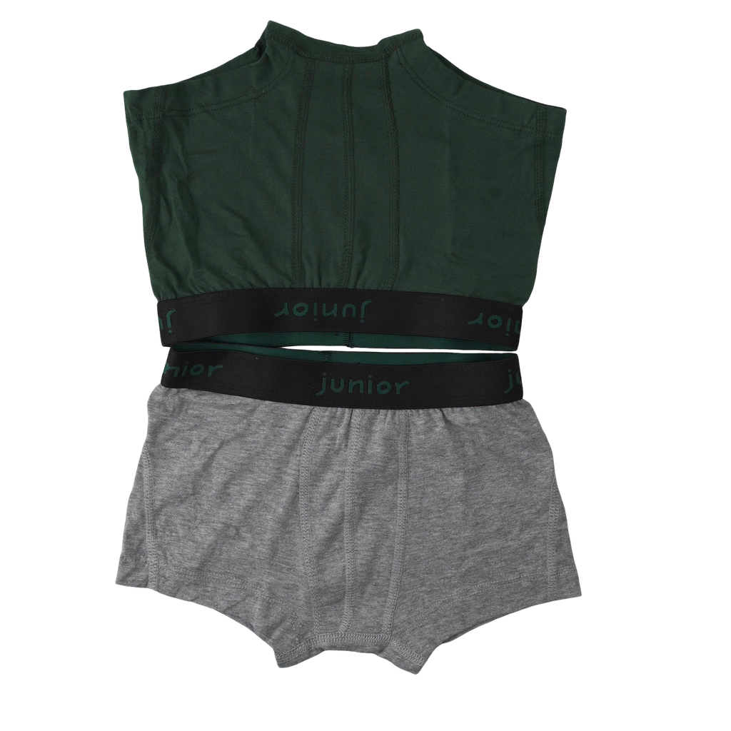 665 Boys - Solid Boxer 2 Pieces Per Pack