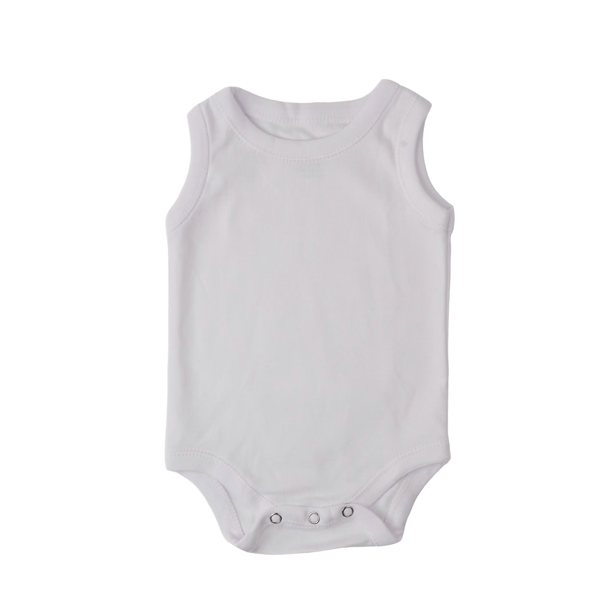 7200 - Junior - Baby - Bodysuit - Sleeveless - White