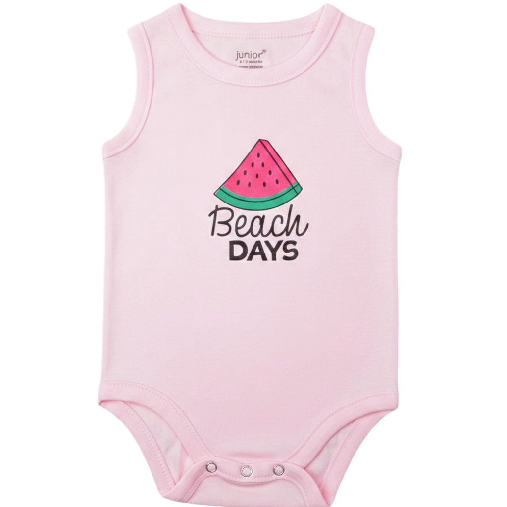 7201 baby Body suite sleeveless printed P*1