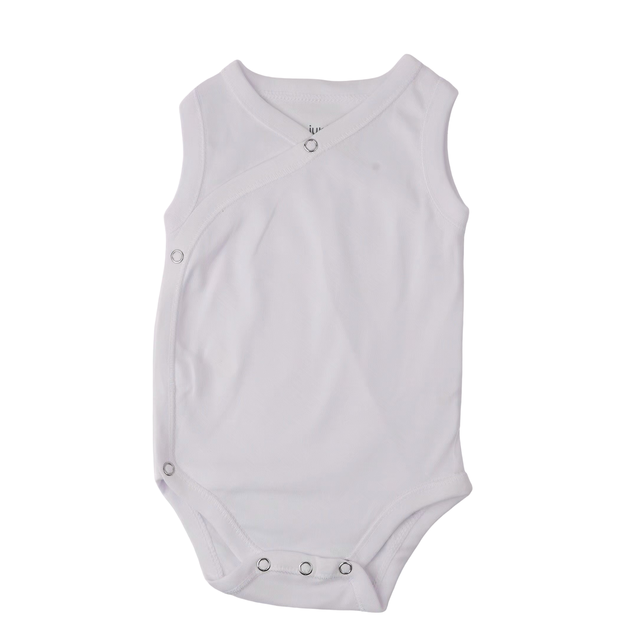 7301 - Junior - Baby - Kimono - Sleeveless - White