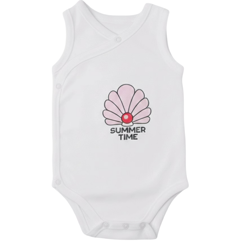 7304 Baby Kimono sleeveless Printed P*1