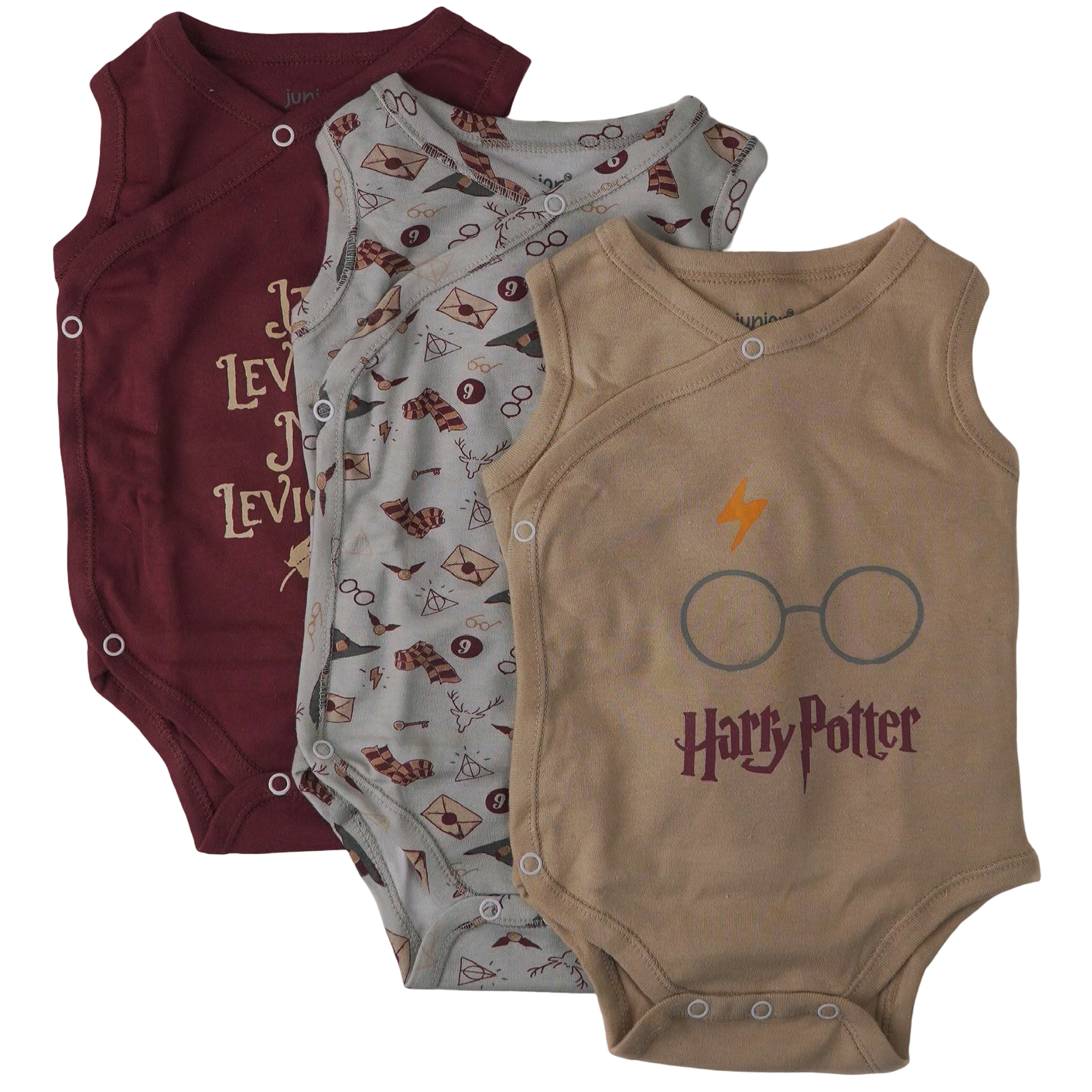 7305B kimono sleeveless - Boy 3 in 1 Printed