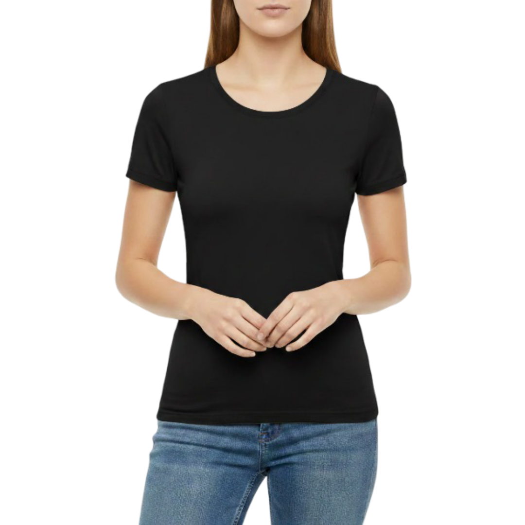 8505 - Cottonil - Women - Short Sleeve - O Neck