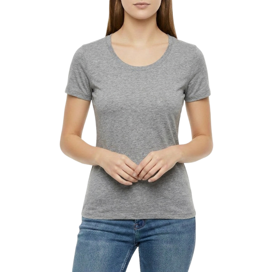 8505 - Cottonil - Women - Short Sleeve - O Neck