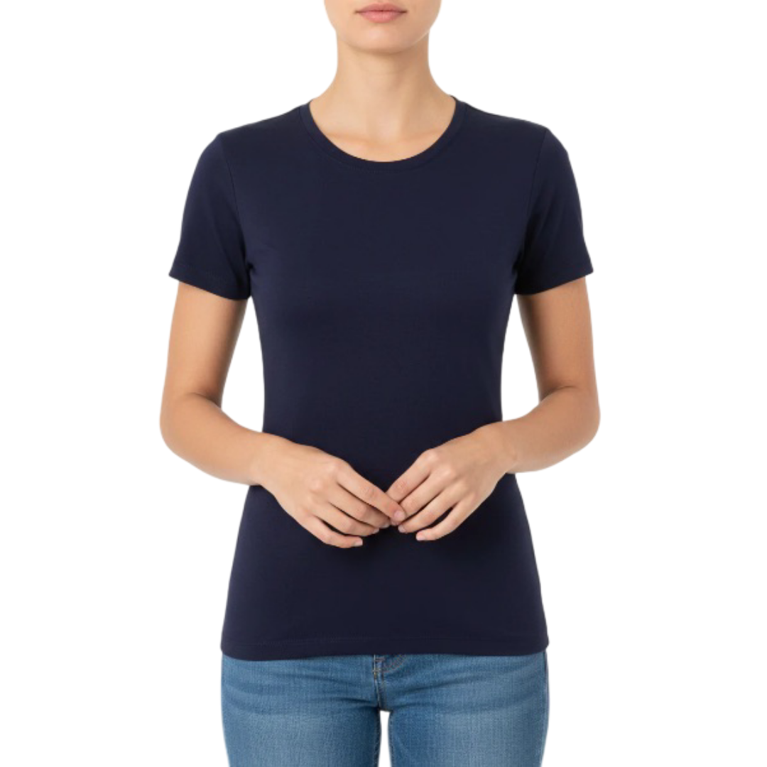 8505 - Cottonil - Women - Short Sleeve - O Neck