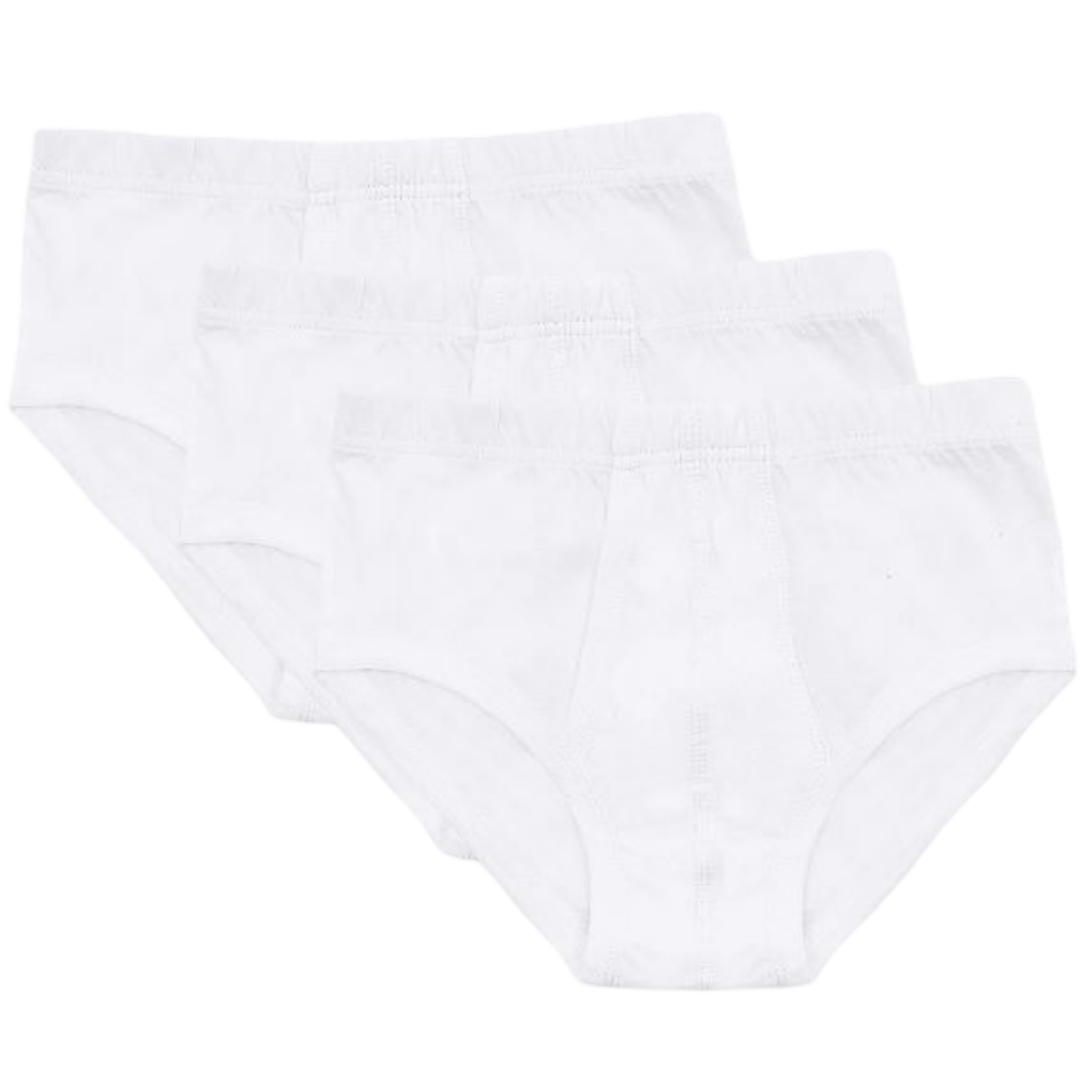 DMBrief100 P*3 Plain Brief 100% Cotton 3 Pieces