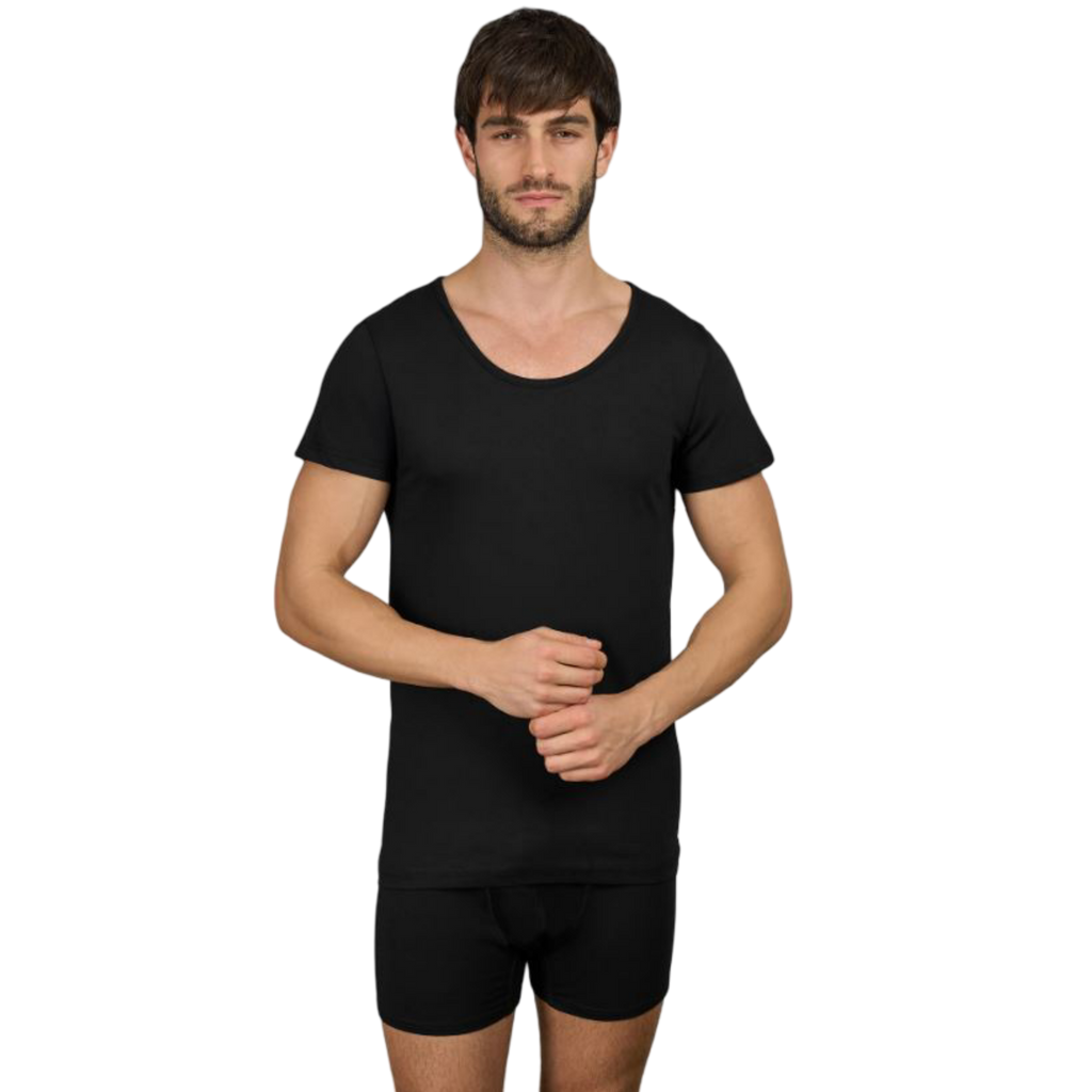 DMTop116 P*3 Men's Half Sleeve Top – 3 Pieces