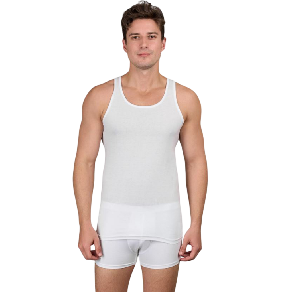 DMTop119 P*3 Tank Top 100% Cotton - 3 Pieces