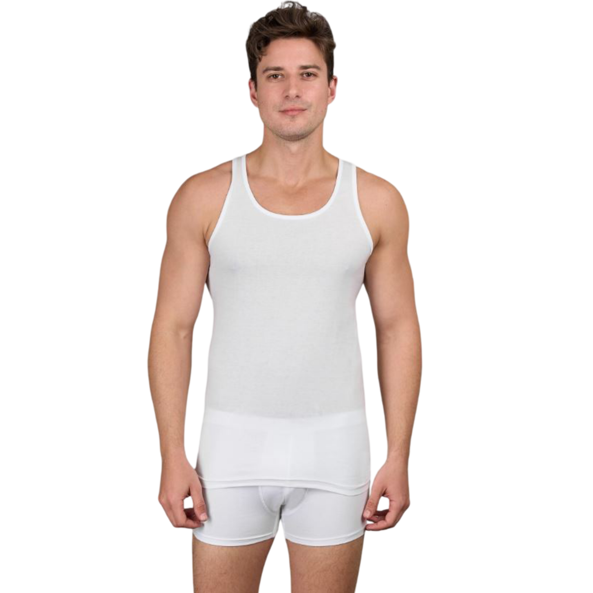 DMTop119 P*3 Tank Top 100% Cotton - 3 Pieces