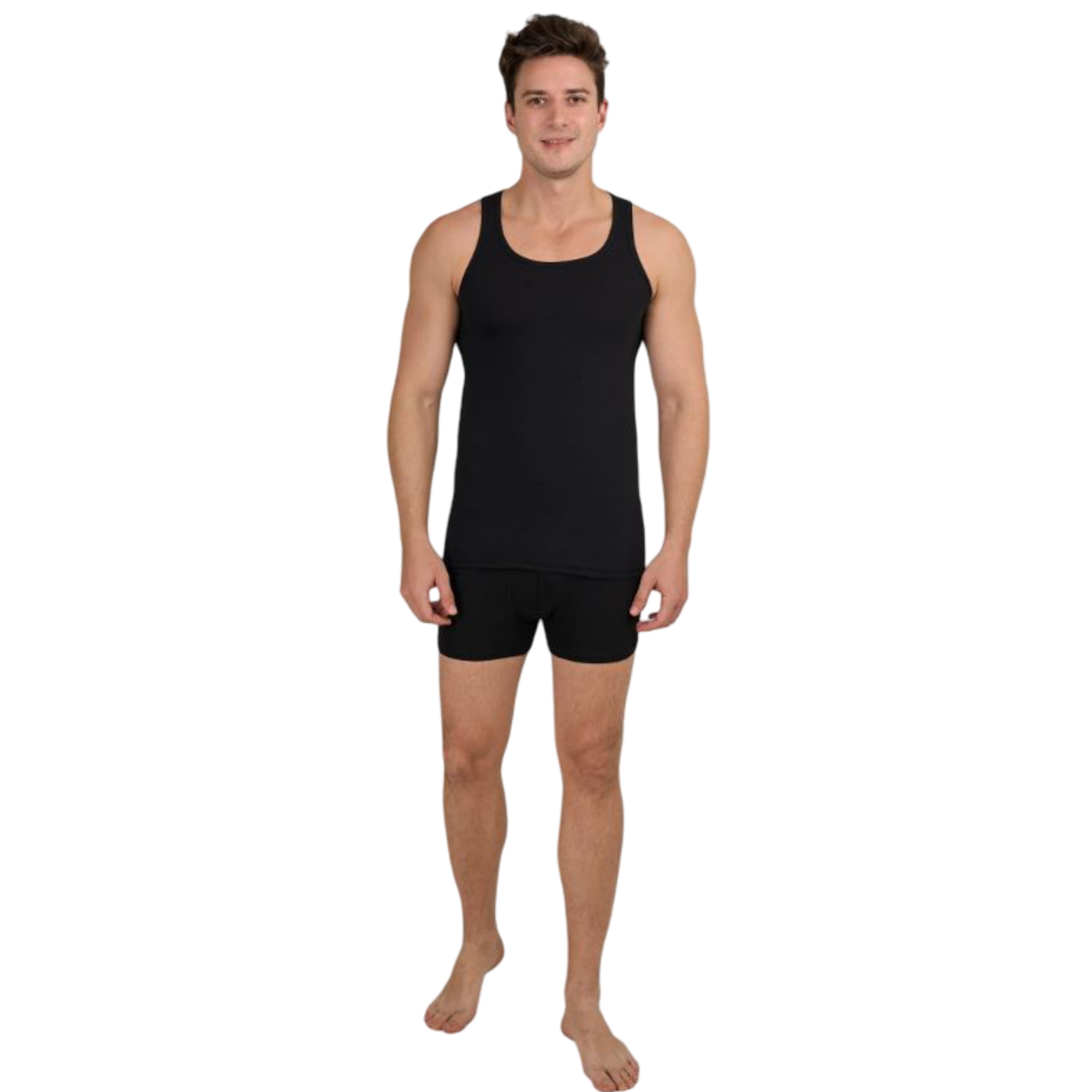 DMTop119 P*3 Tank Top 100% Cotton - 3 Pieces