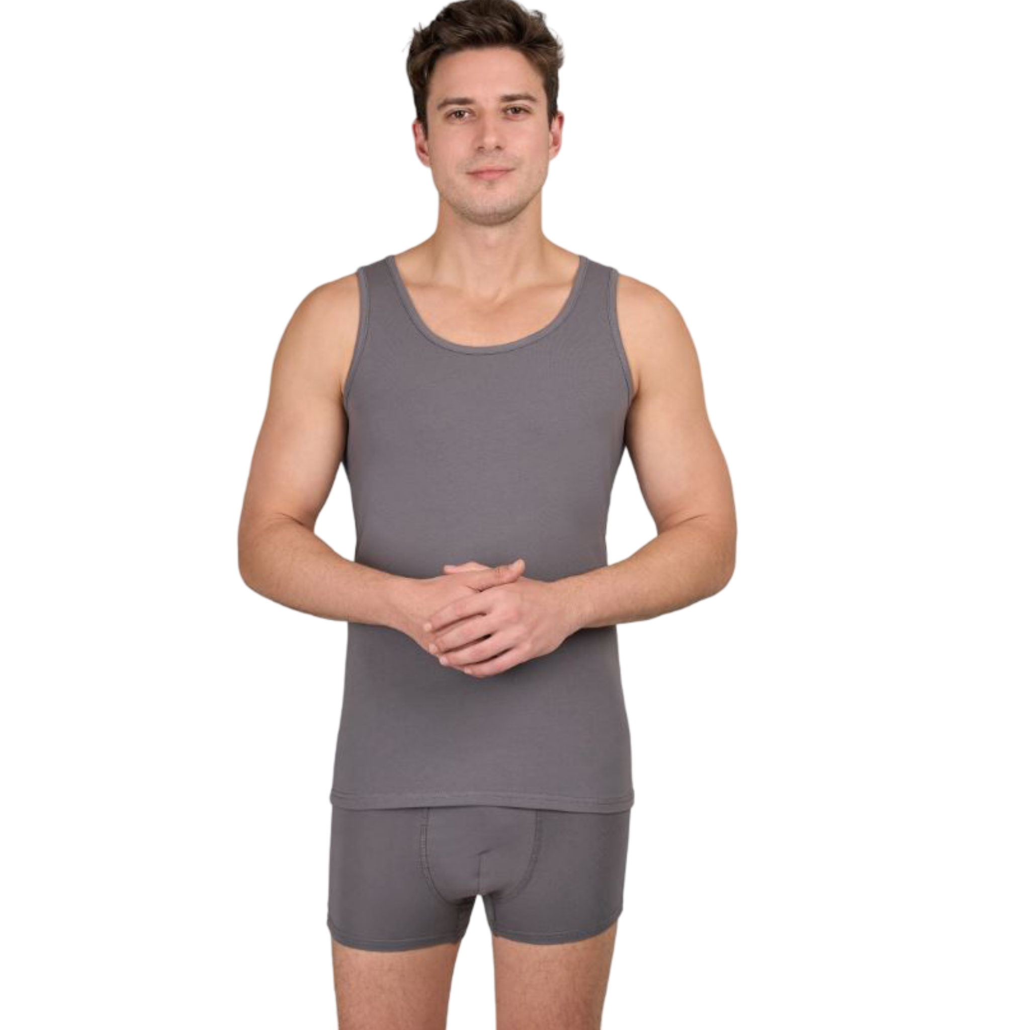 DMTop119 P*3 Tank Top 100% Cotton - 3 Pieces