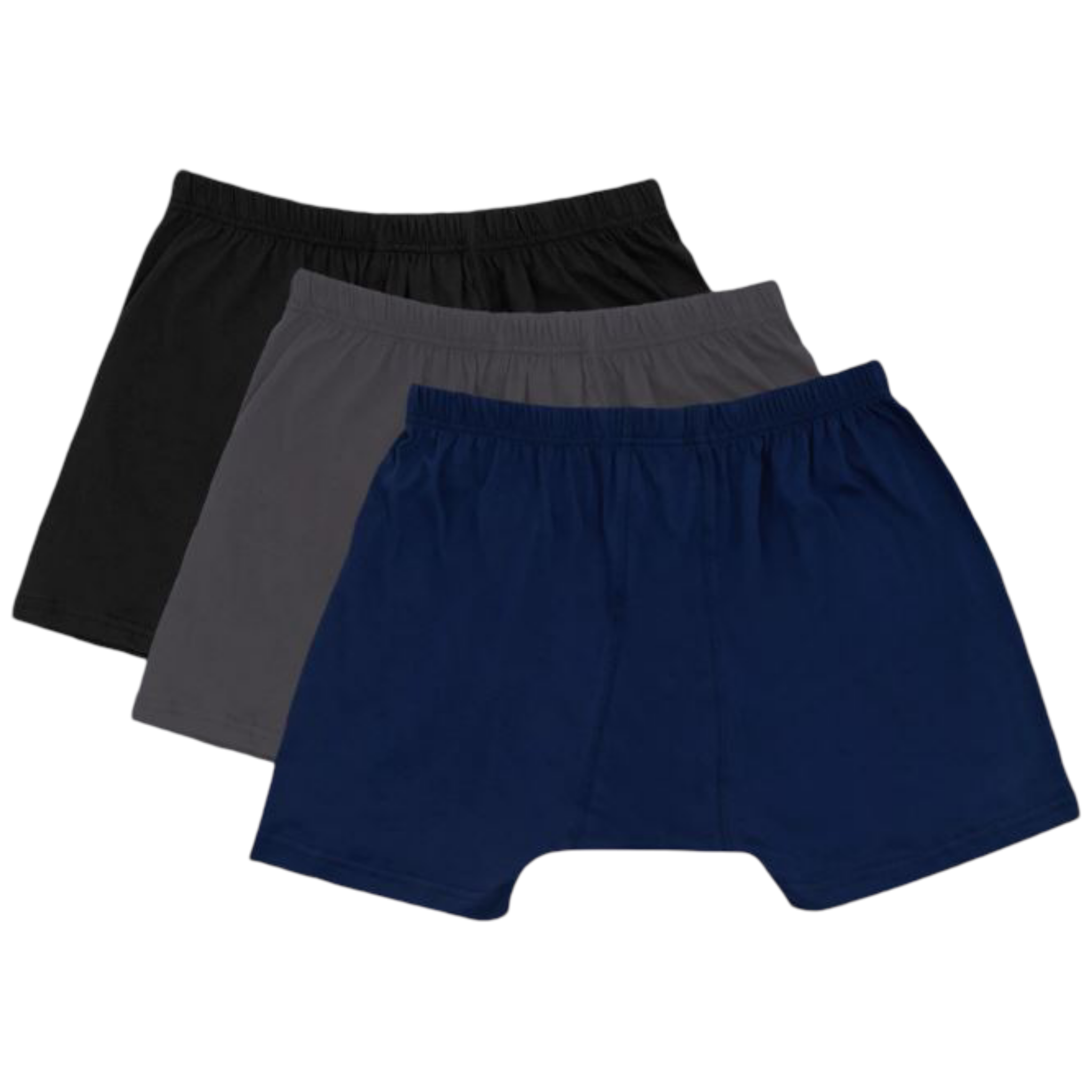 DMBoxer127 P*3 Plain Short 100% Cotton 3 Pieces