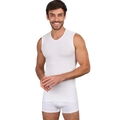 DM187CS Men's Sleeveless V-Neck Wide Strap Top