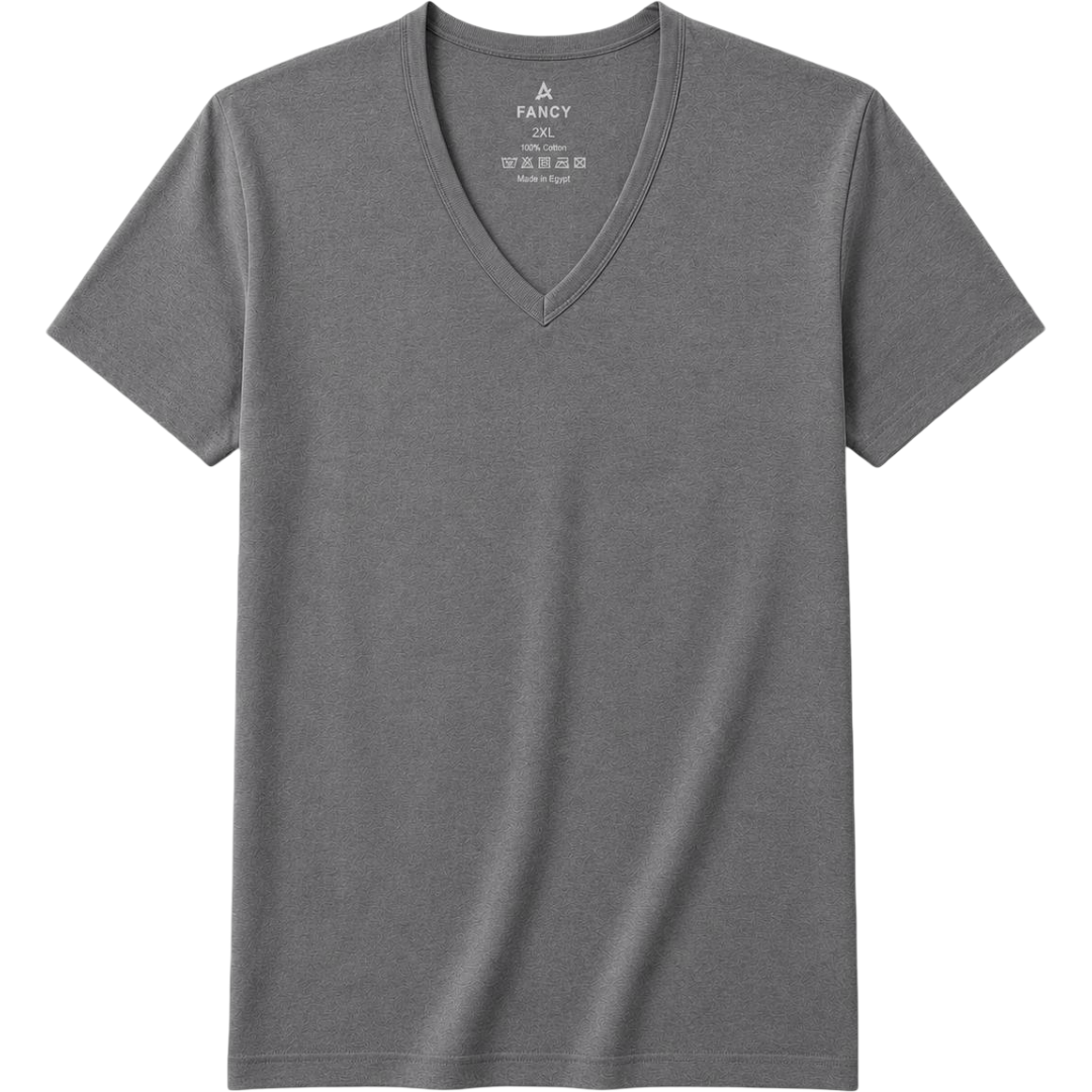 F02 - Fancy Undershirt V Neck For Men's 100% Cotton