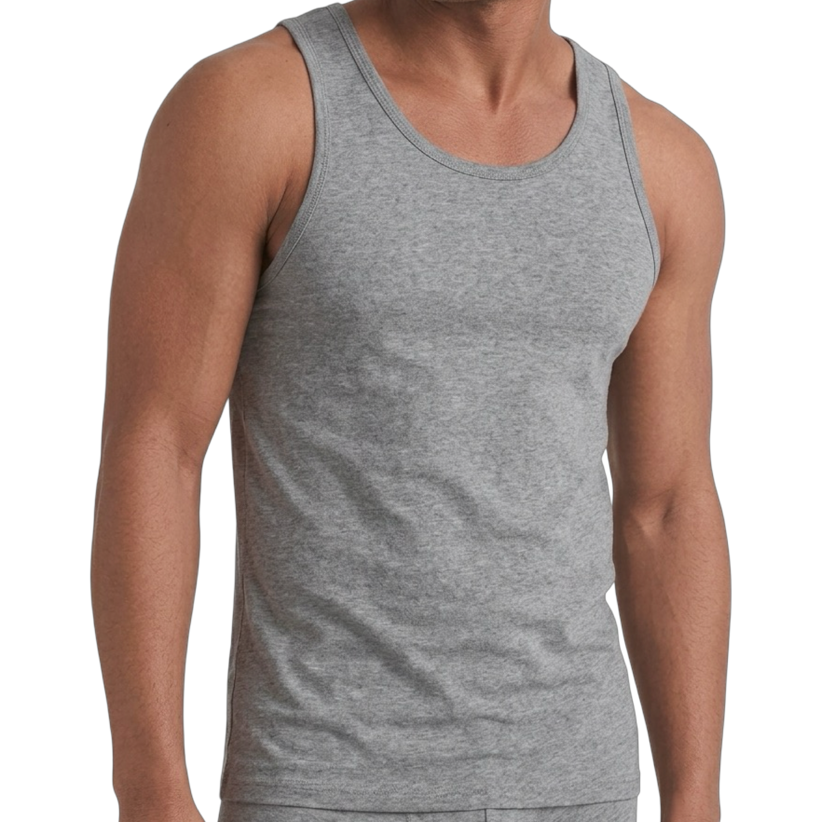 2001 - Cottonil - Men - Sleeveless Combed - 100% Cot