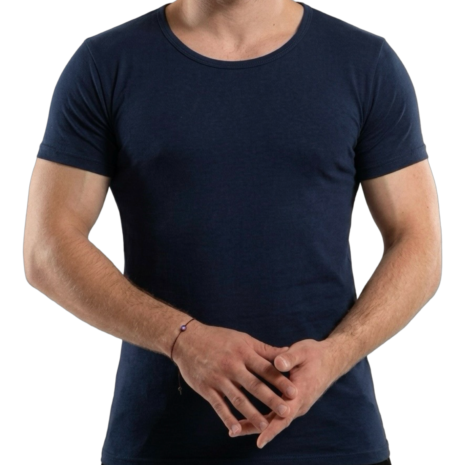 2003 - Cottonil - Men - Short Sleeve Combed - O Neck - 100% Cot