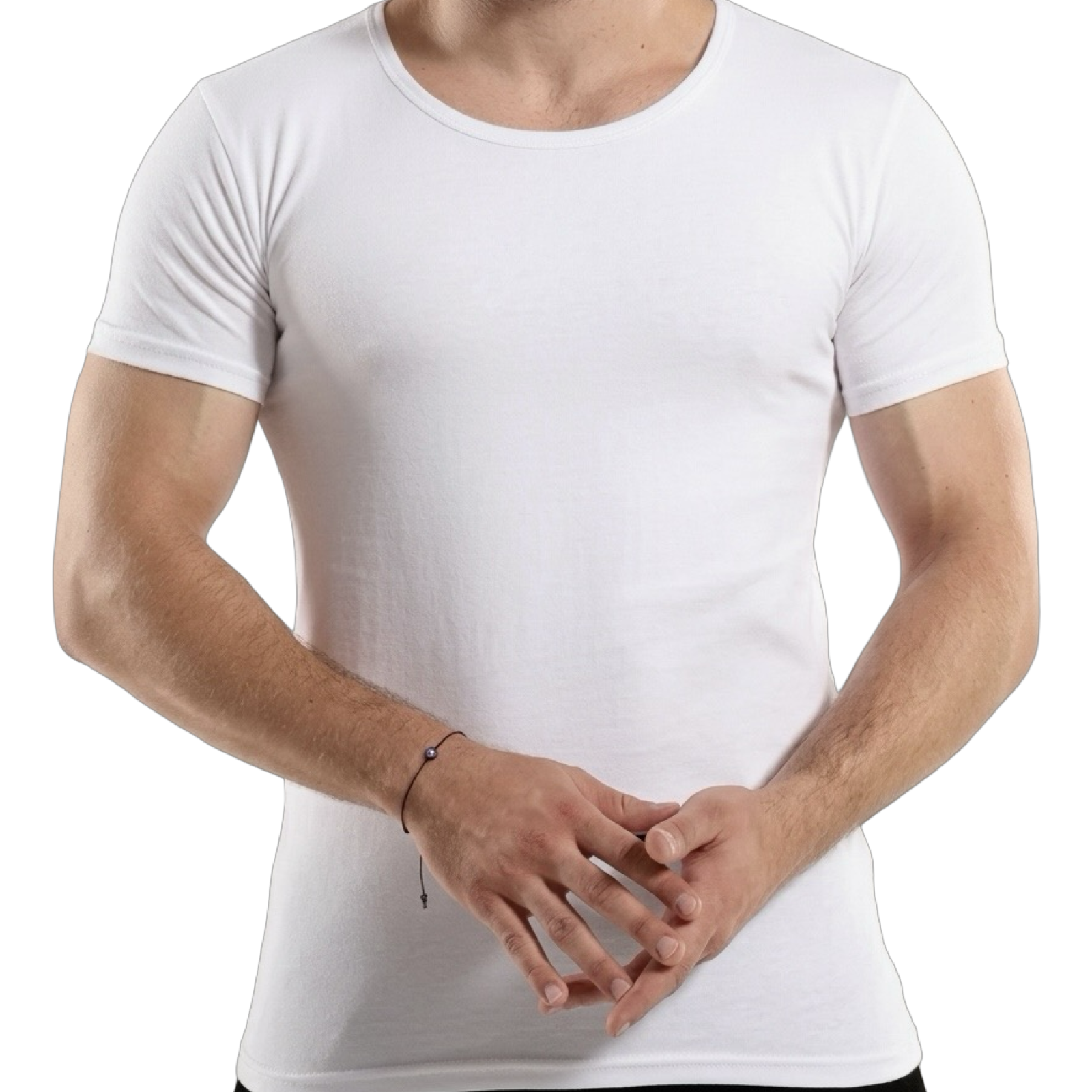 2003 - Cottonil - Men - Short Sleeve Combed - O Neck - 100% Cot