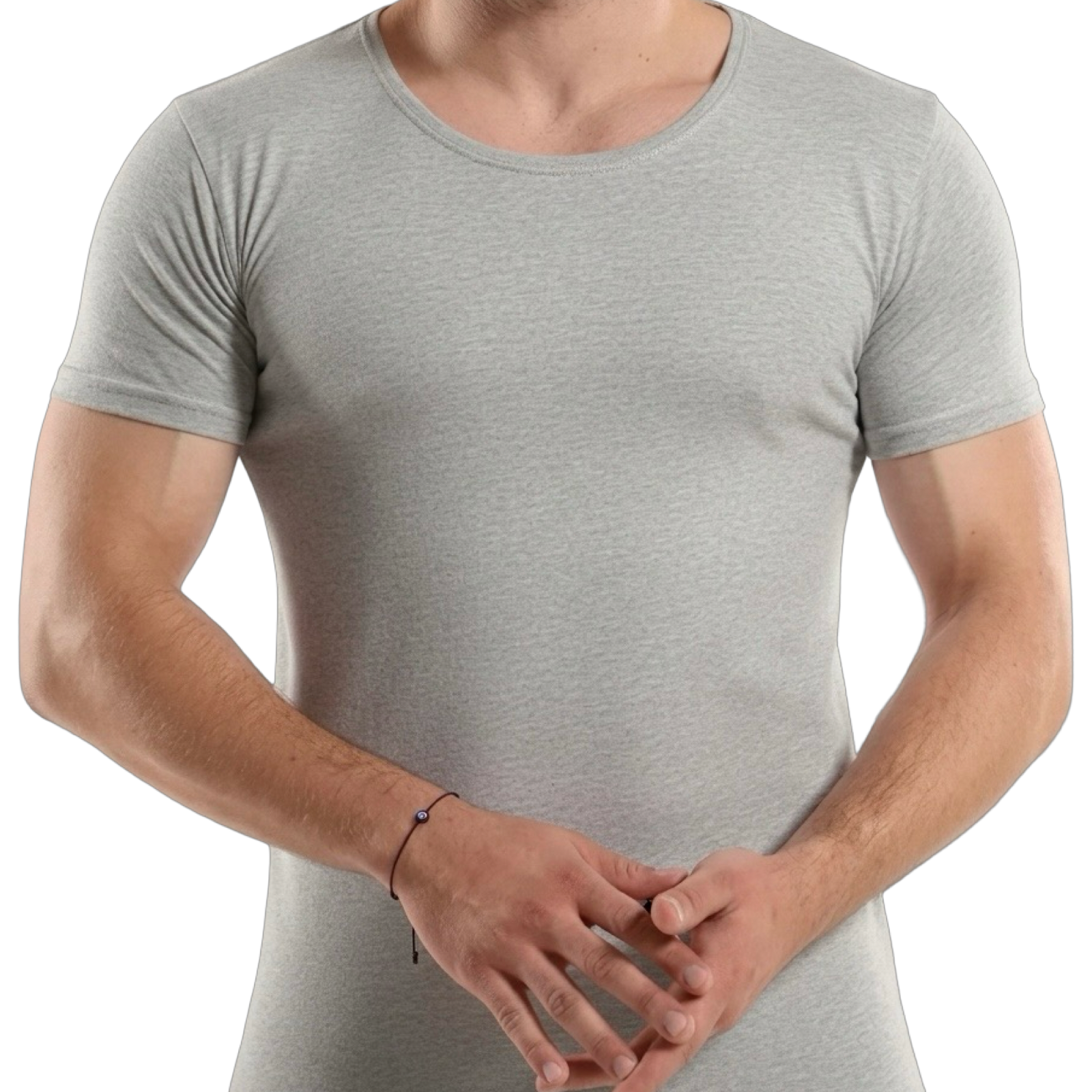 2003 - Cottonil - Men - Short Sleeve Combed - O Neck - 100% Cot