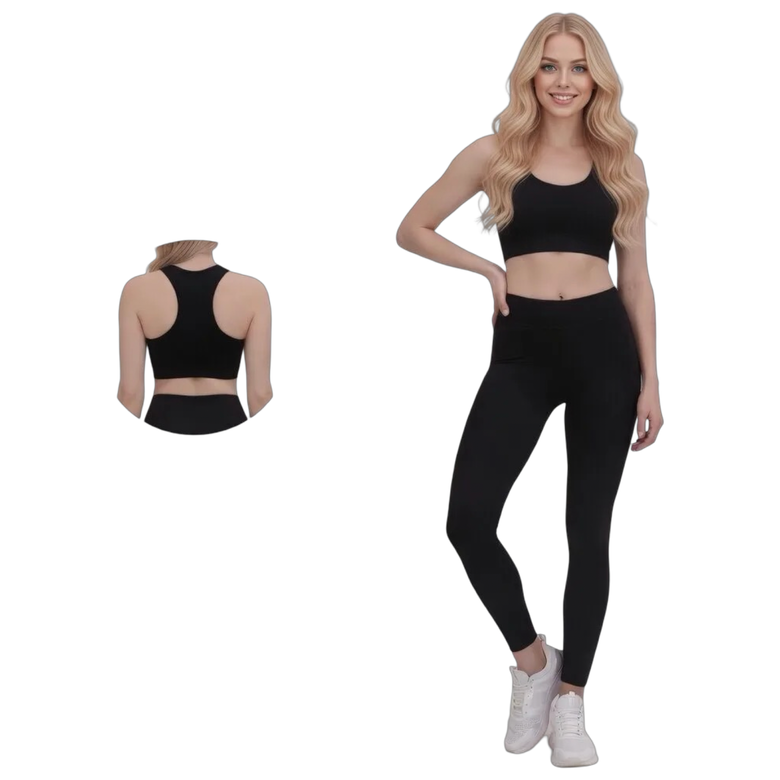 JC22 - Women - Soft Bra Wide Strap X Back
