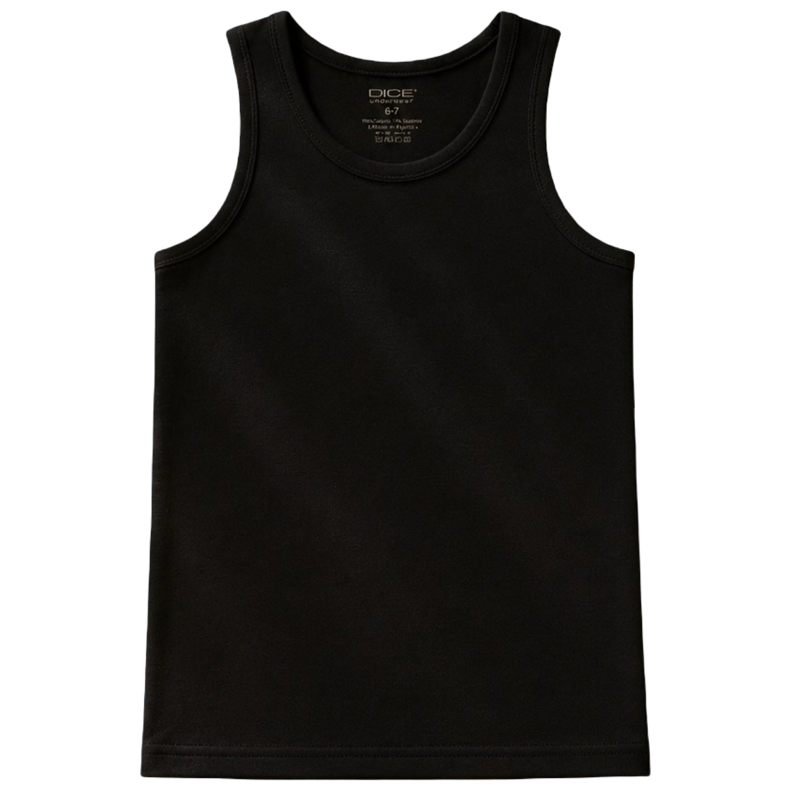 DKB415/04 - Dice - Boy - Sleeveless - 95% Cotton 5% Lycra