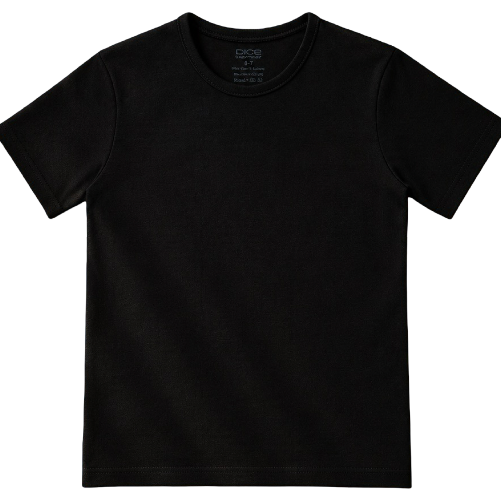 DKB415/01 - Dice - Boy - Short Sleeve - O Neck - 95% Cotton 5% Lycra