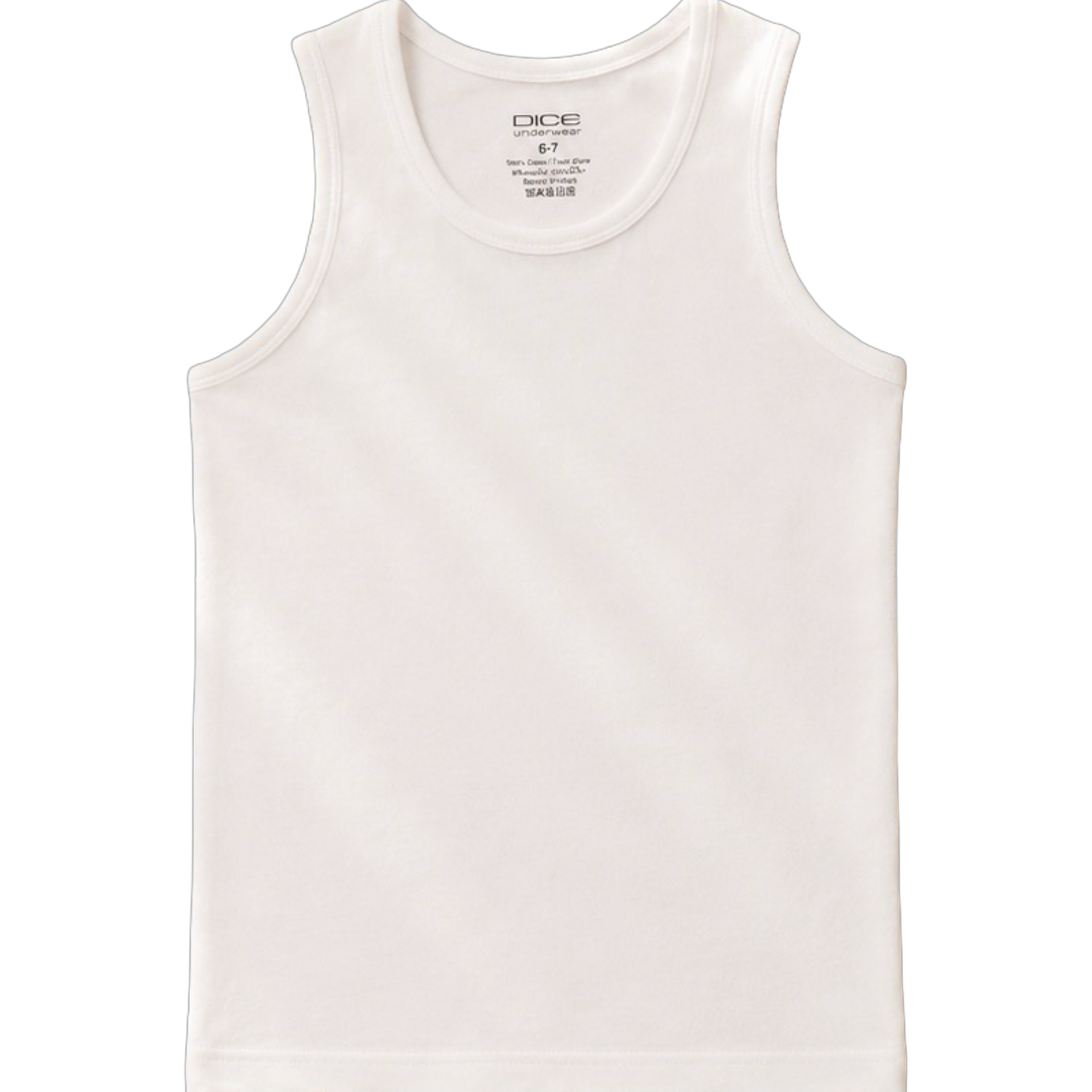 DKB415/04 - Dice - Boy - Sleeveless - 95% Cotton 5% Lycra
