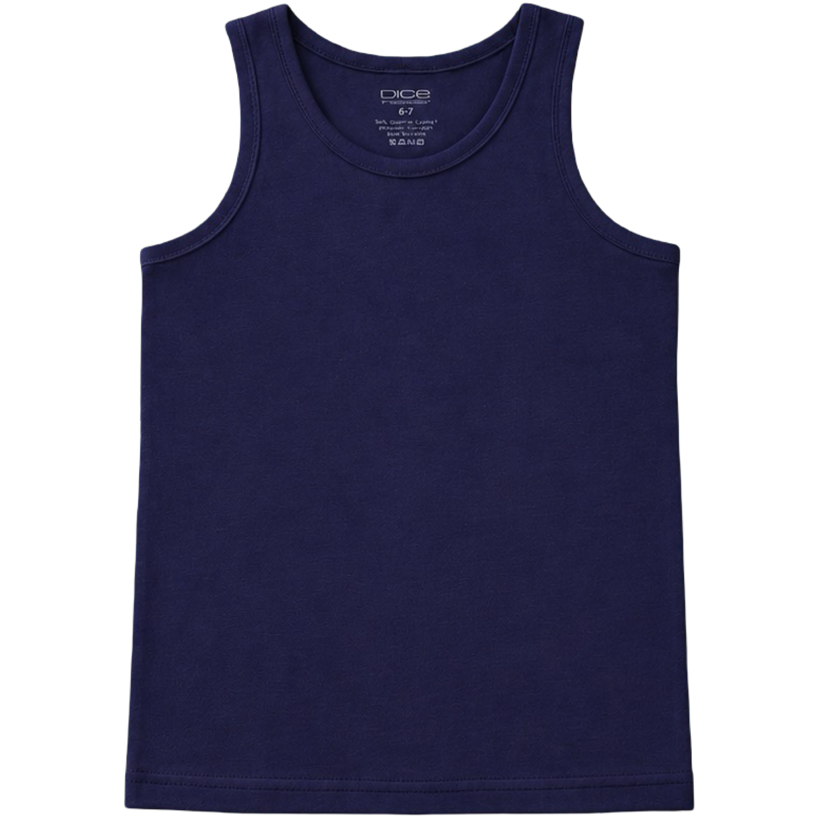 DKB415/04 - Dice - Boy - Sleeveless - 95% Cotton 5% Lycra