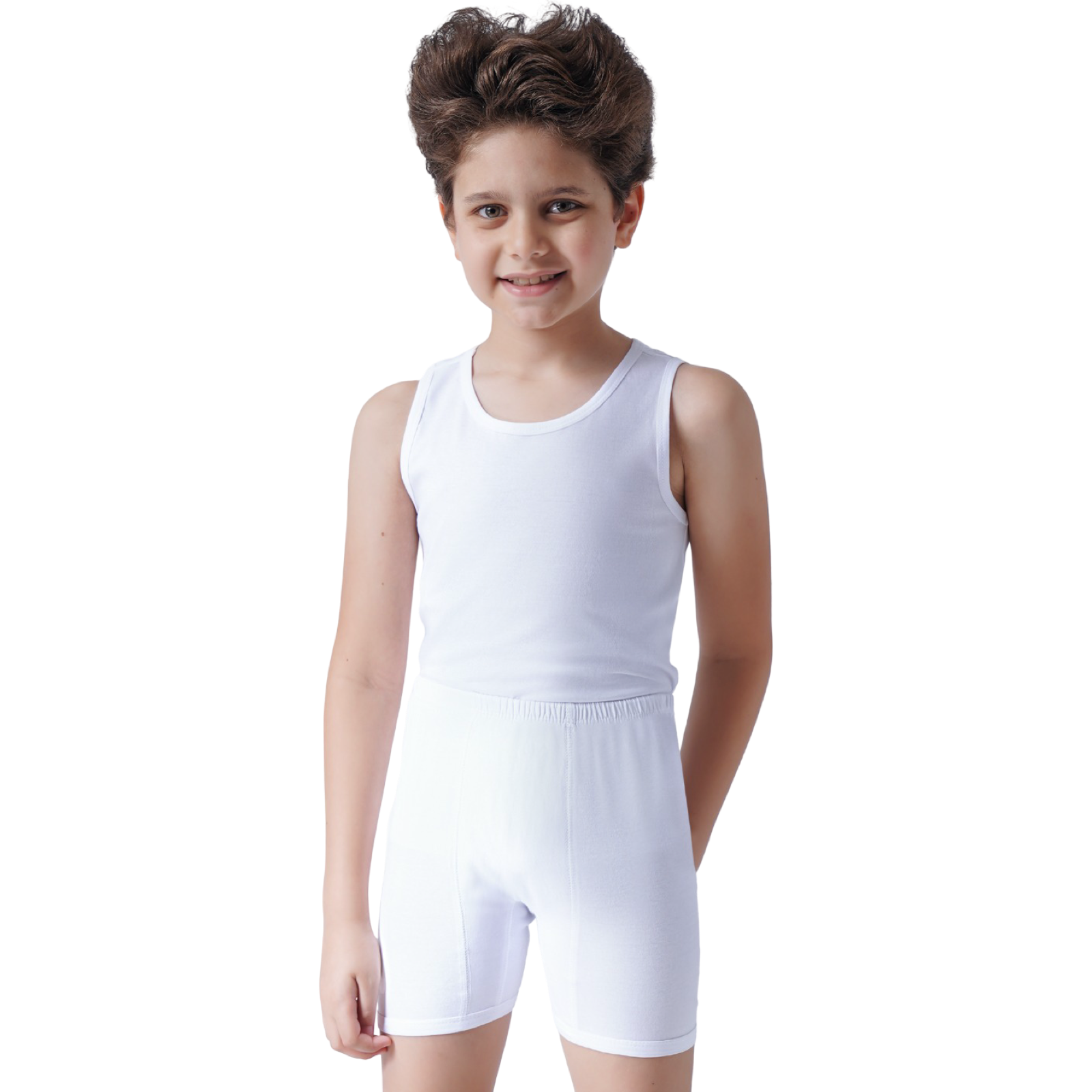 1002 white underwear set - Tank Top for boys