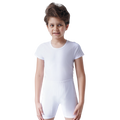 1001 white underwear set - short sleeve for boys