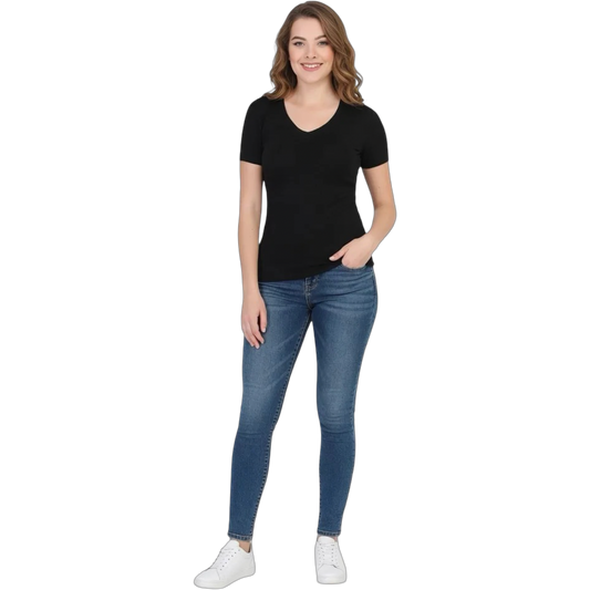 JC28 - Women - Short Sleeve - V Neck