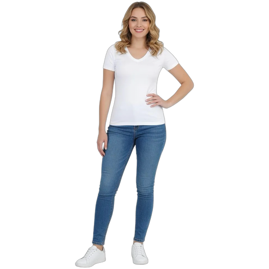 JC28 - Women - Short Sleeve - V Neck