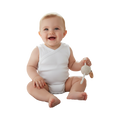 7301 - Junior - Baby - Kimono - Sleeveless - White