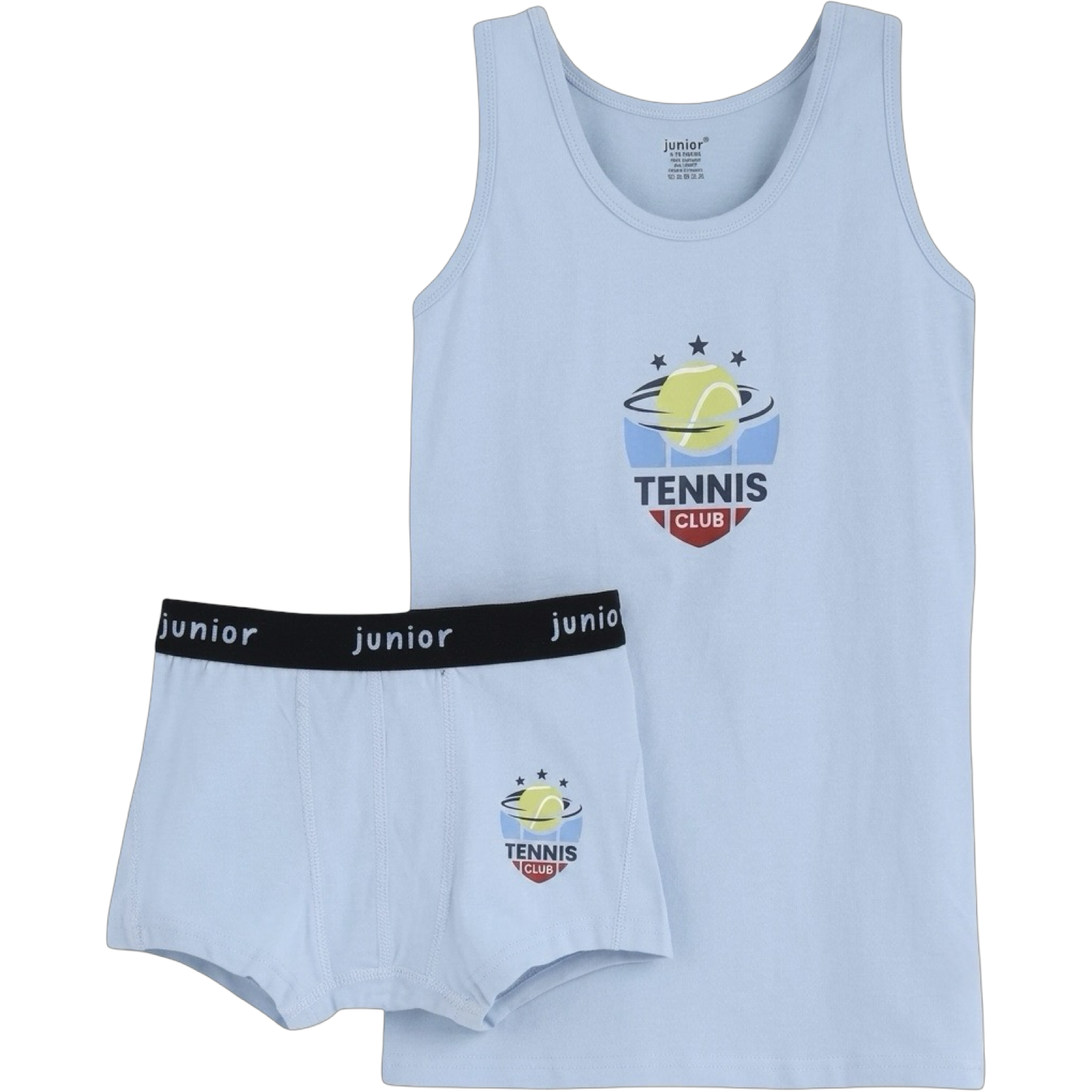 1712 - Junior - Boy - Underwear Set - Sleeveless + Boxer