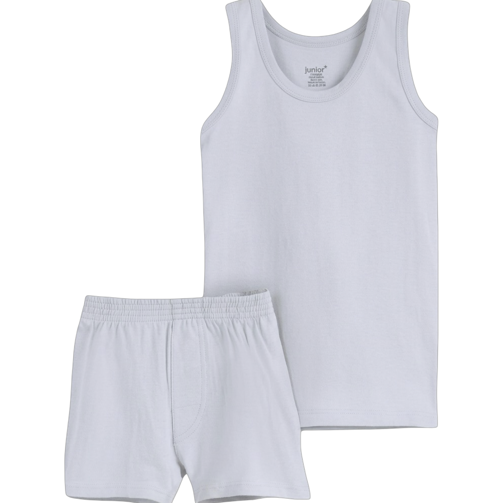 1718 - Junior - Boy - Underwear Set - Sleeveless + Short