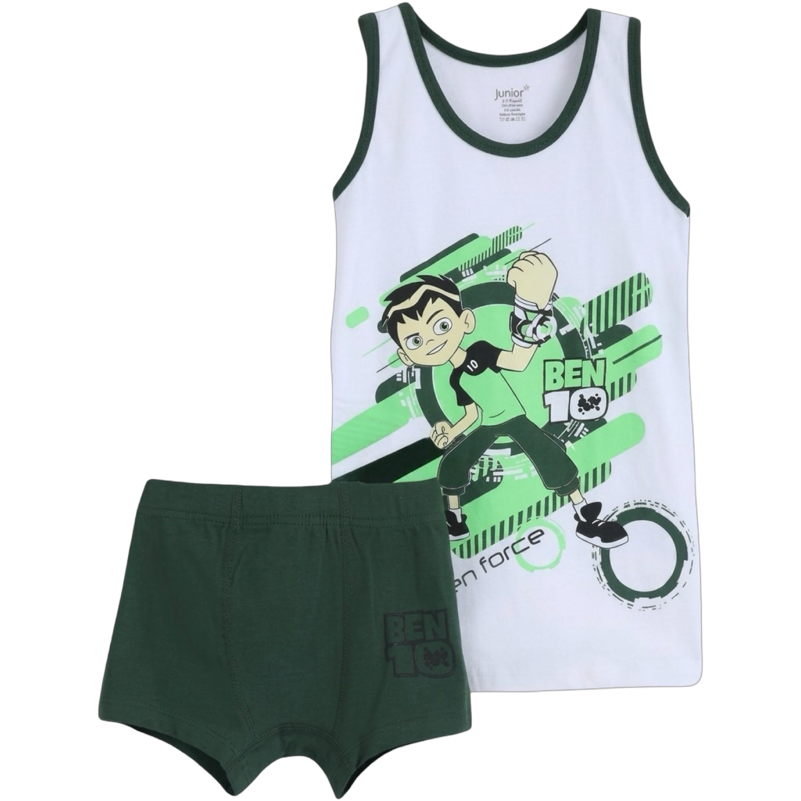 1712 - Junior - Boy - Underwear Set - Sleeveless + Boxer