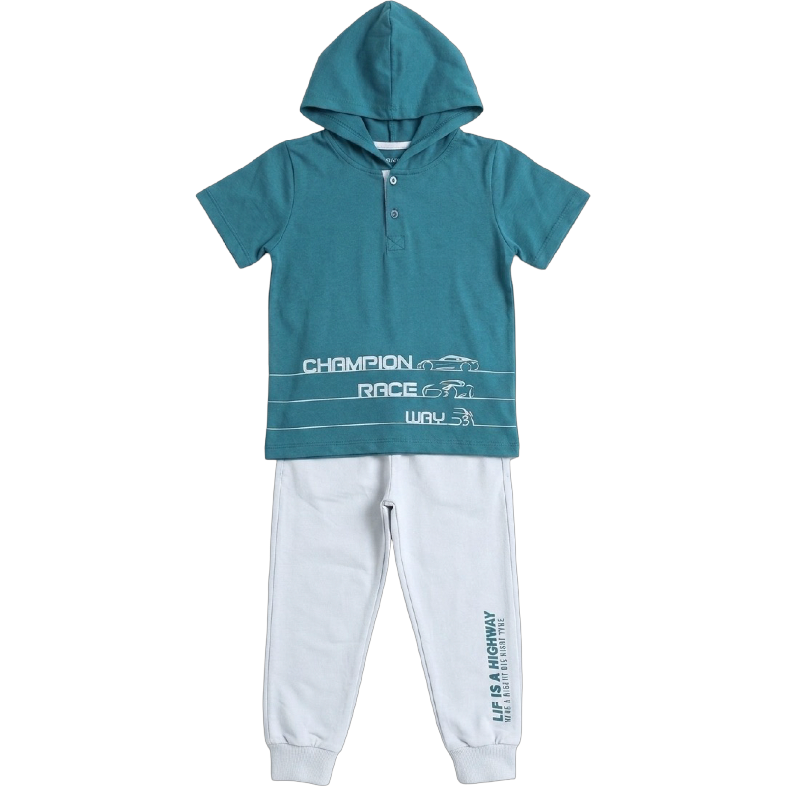 3024-25 - Junior - Highway T-shirt capichon + printed pant