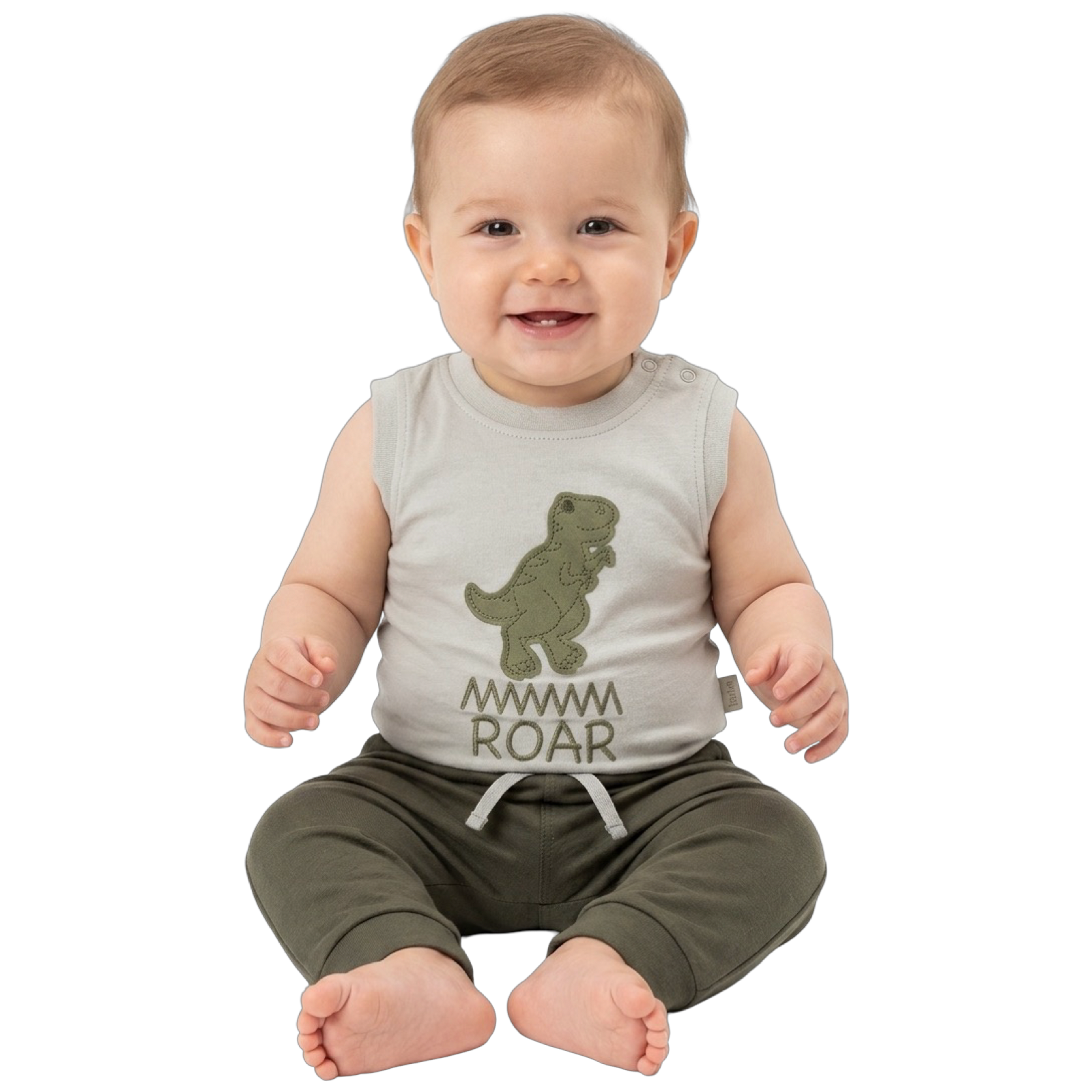 1315-25 - Junior - Cutest Dino , Tshirt + printed pant