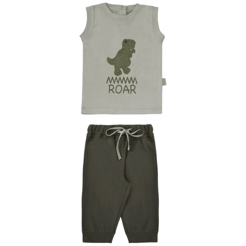 1315-25 - Junior - Cutest Dino , Tshirt + printed pant